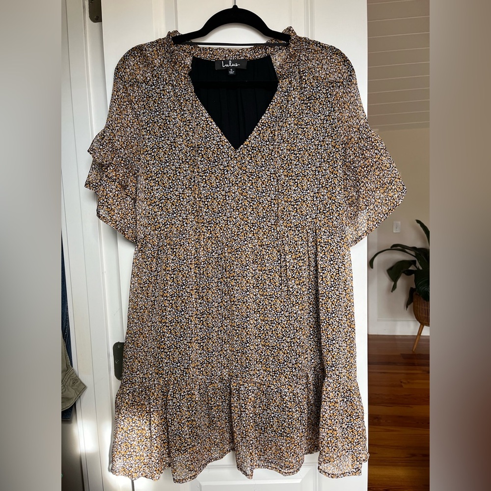 Lulus floral mini dress